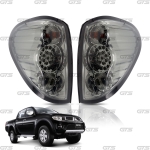 ไฟท้าย แอลอีดี LED DEPO 2 ชิ้น สีสโมค สำหรับ Triton L200 Pick Up ปี 2006-2014